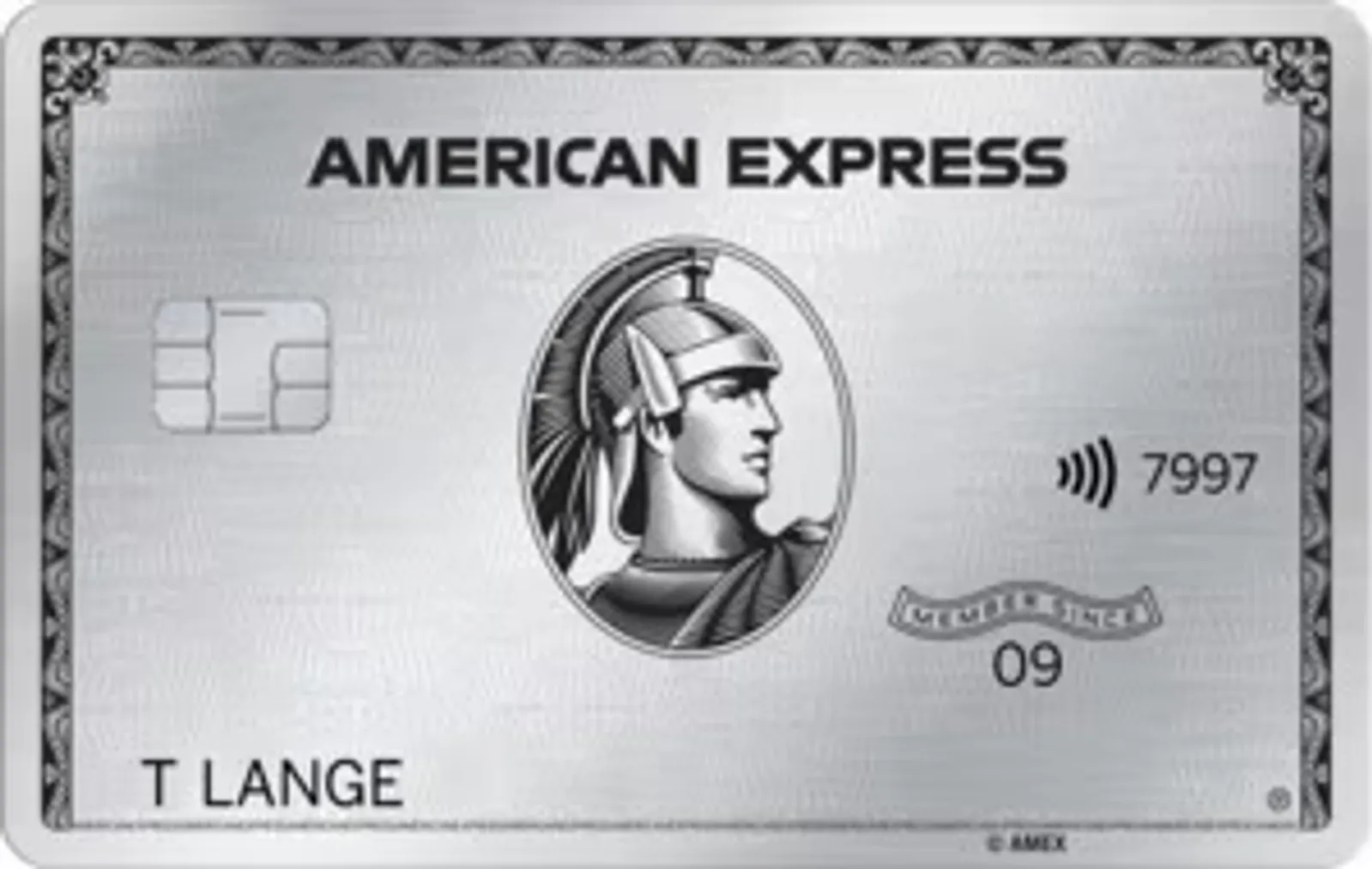Logo der American Express Platinum Card Kreditkarte
