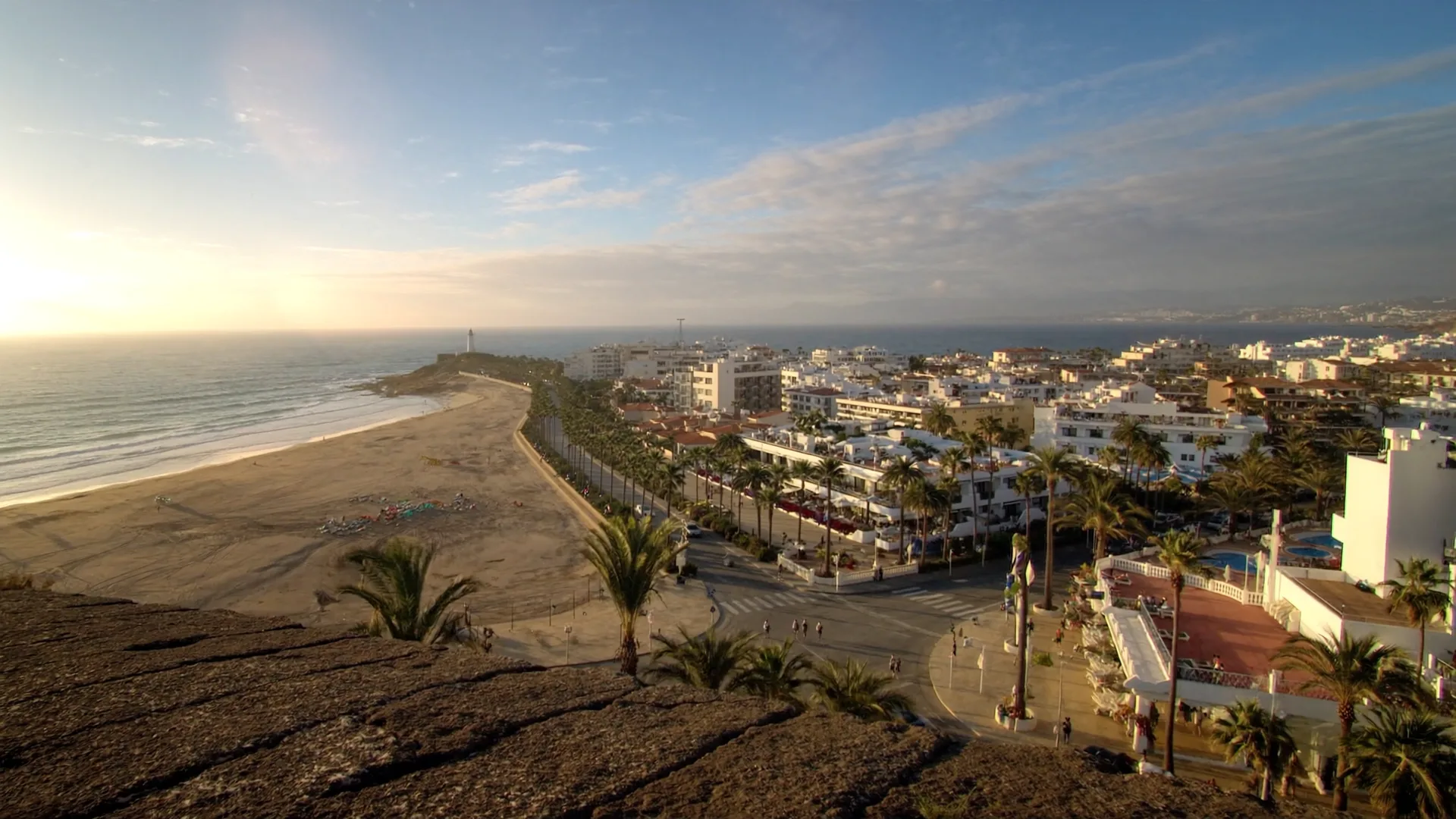 Playa de las Américas.