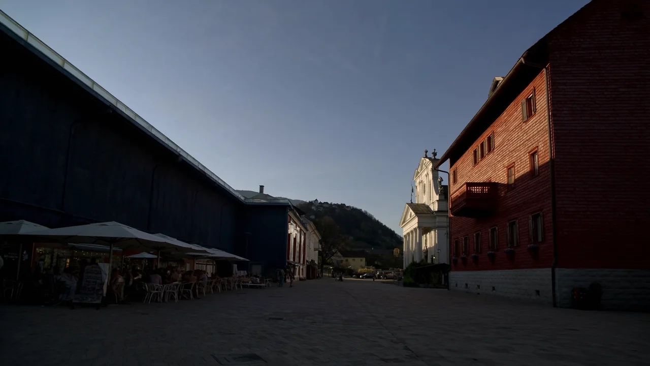 Marktplatz und Rotes Haus