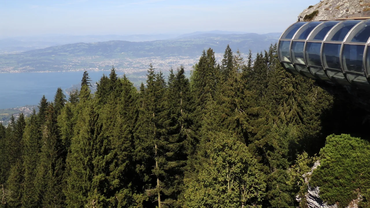 Karrenseilbahn und Karrenkante