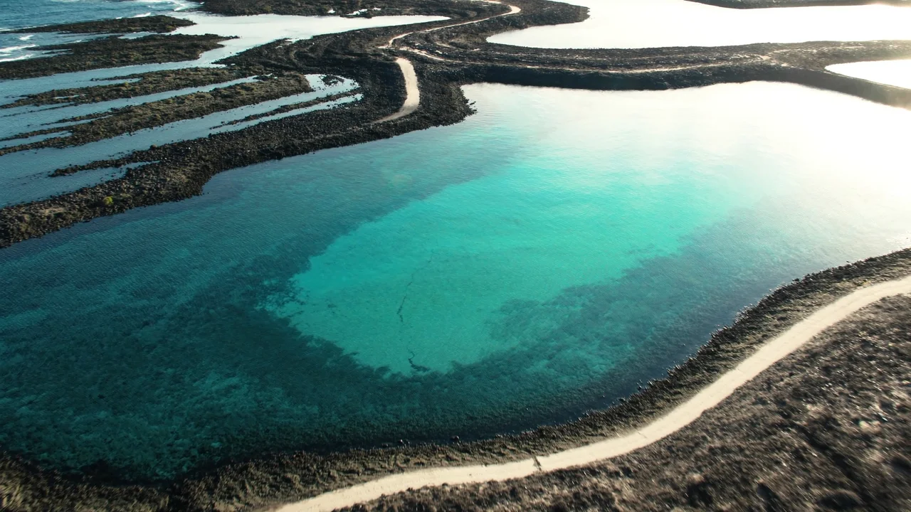 Lagunen von El Cotillo