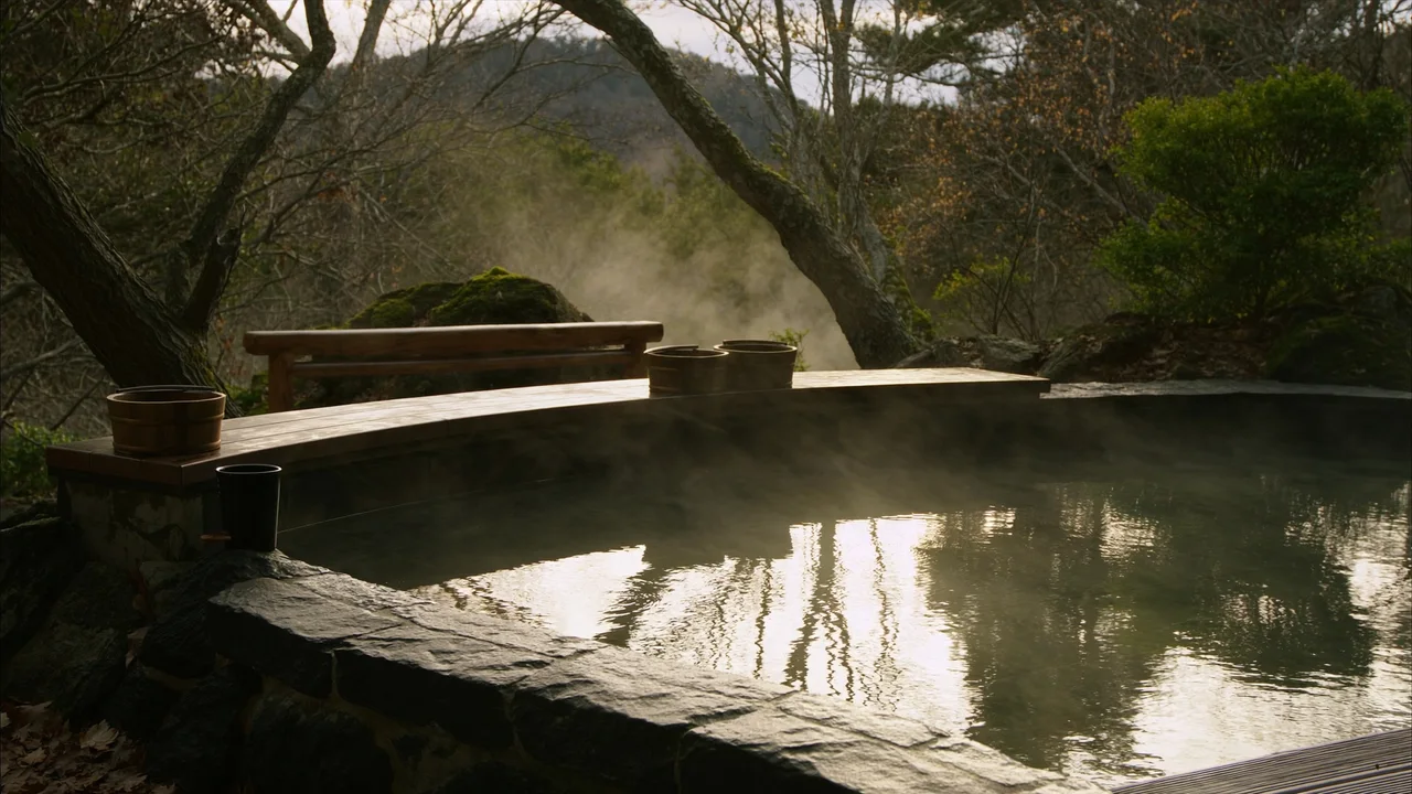 Onsen unter freiem Himmel