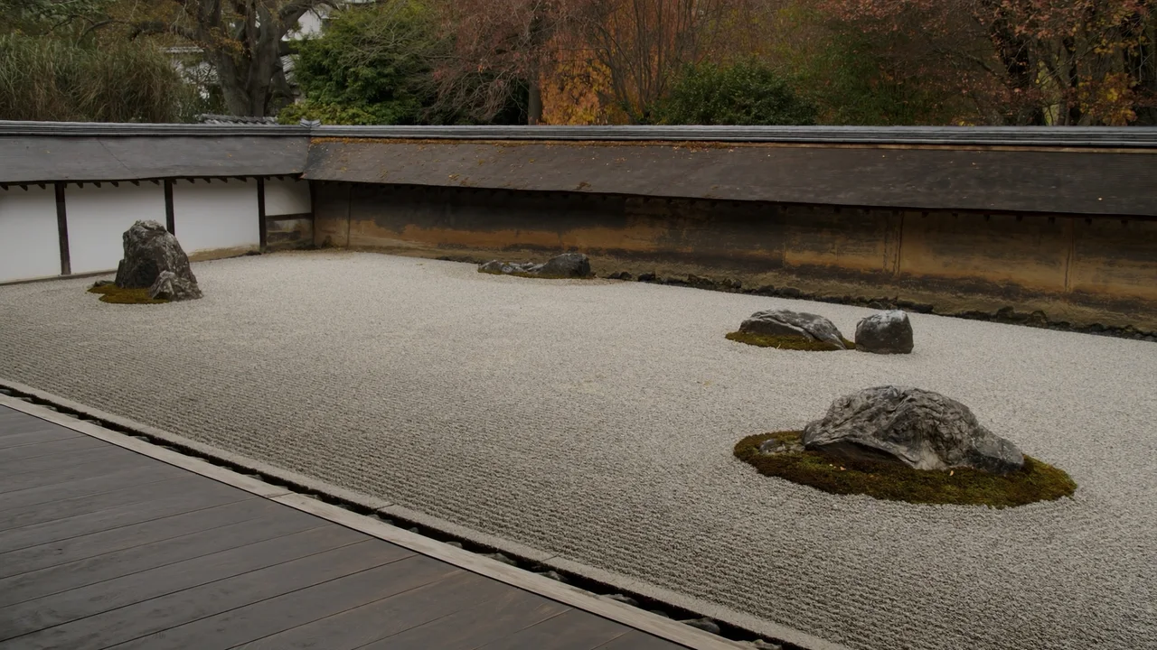 Steingarten des Ryōan-ji