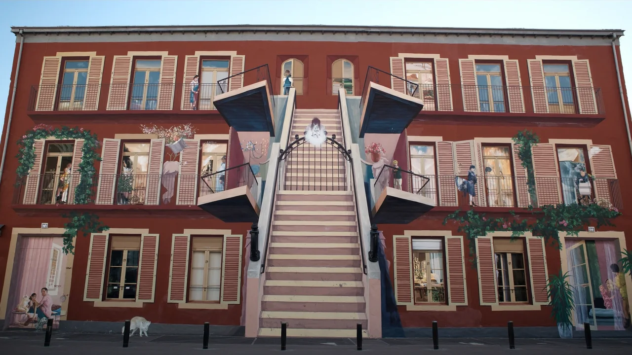 Croix-Rousse und der Mur des Canuts