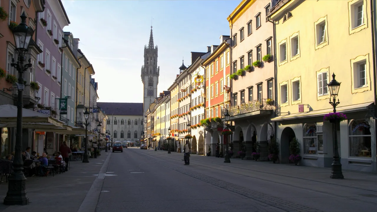 Hauptplatz und Stadtpfarrturm
