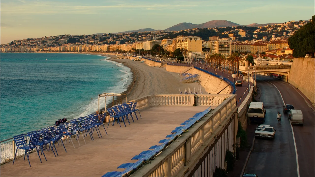 Èze und Saint-Paul-de-Vence über dem Meer