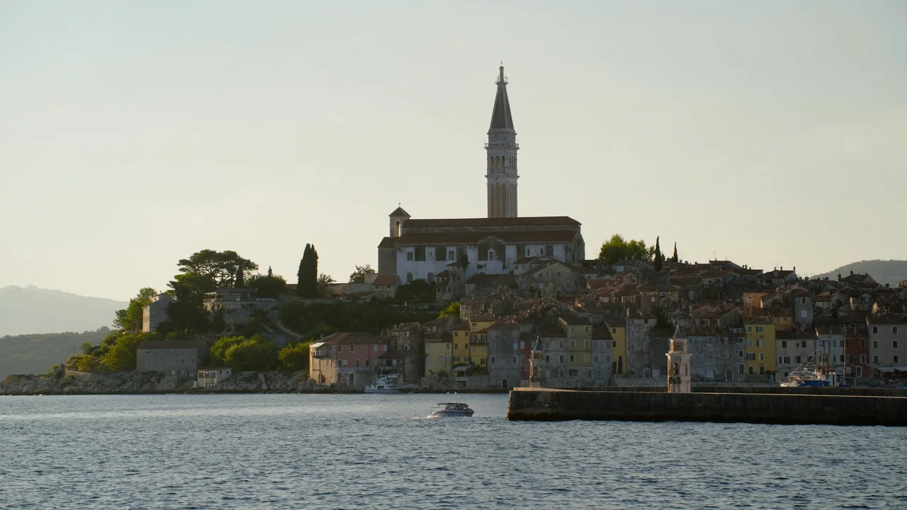 Rovinj, die venezianische Altstadt am Meer