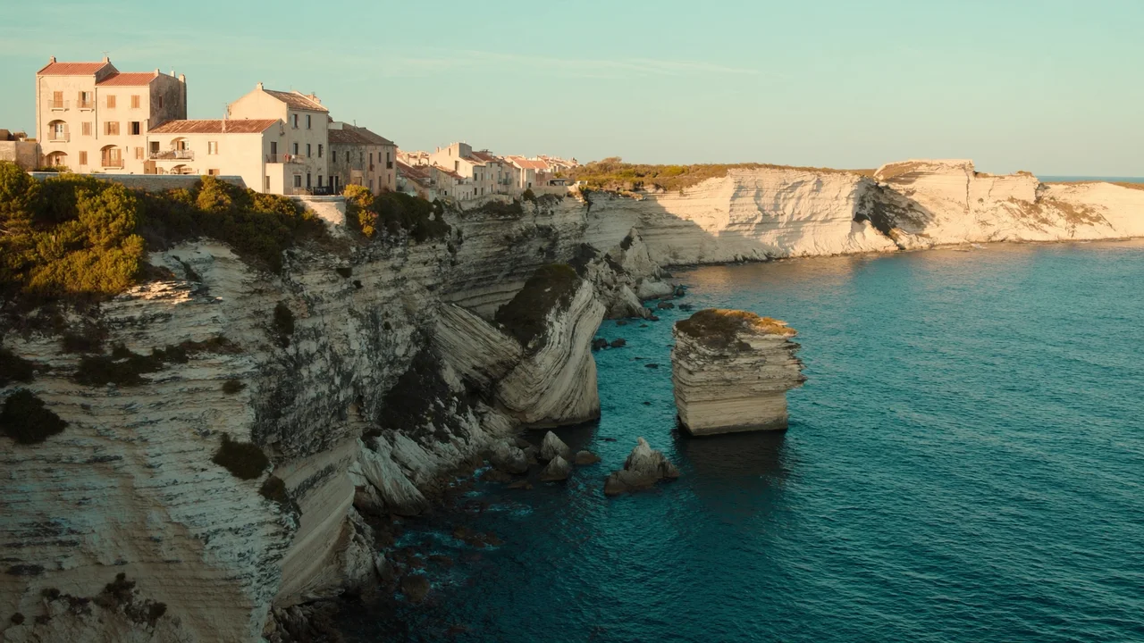 Bonifacio und die Klippen im äußersten Süden