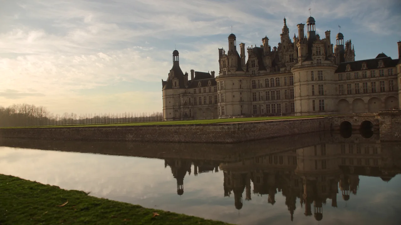 Schloss Chambord und die Doppelwendeltreppe von François I.