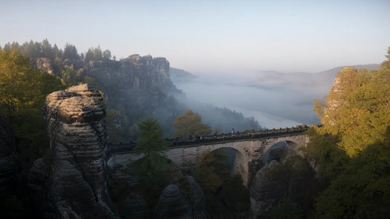 Bastei und Basteibrücke – der Felsbalkon über der Elbe